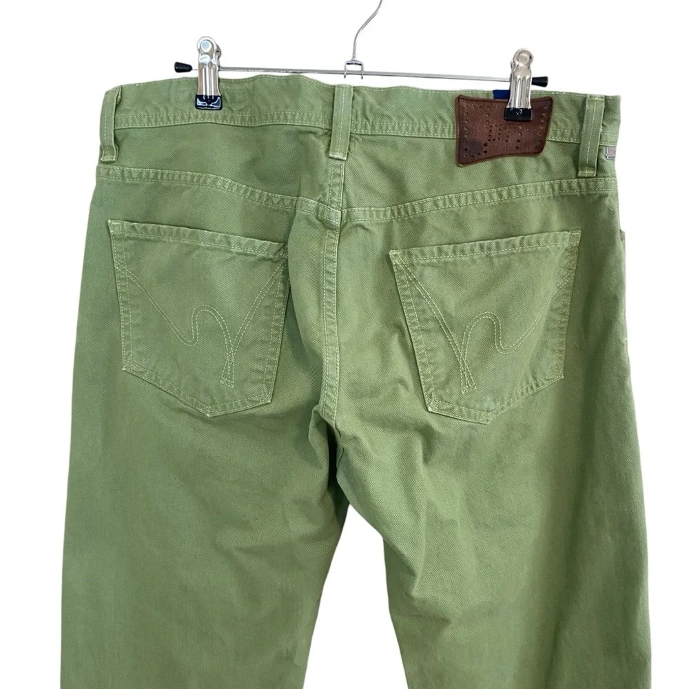 citizens of humanity - Core Straight leg Mom Jean in Pea Green - 33 -USA